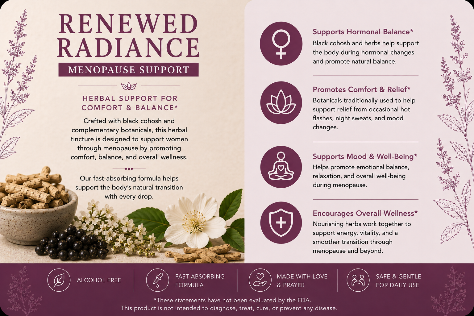 Renewed Radiance - Menopause Support