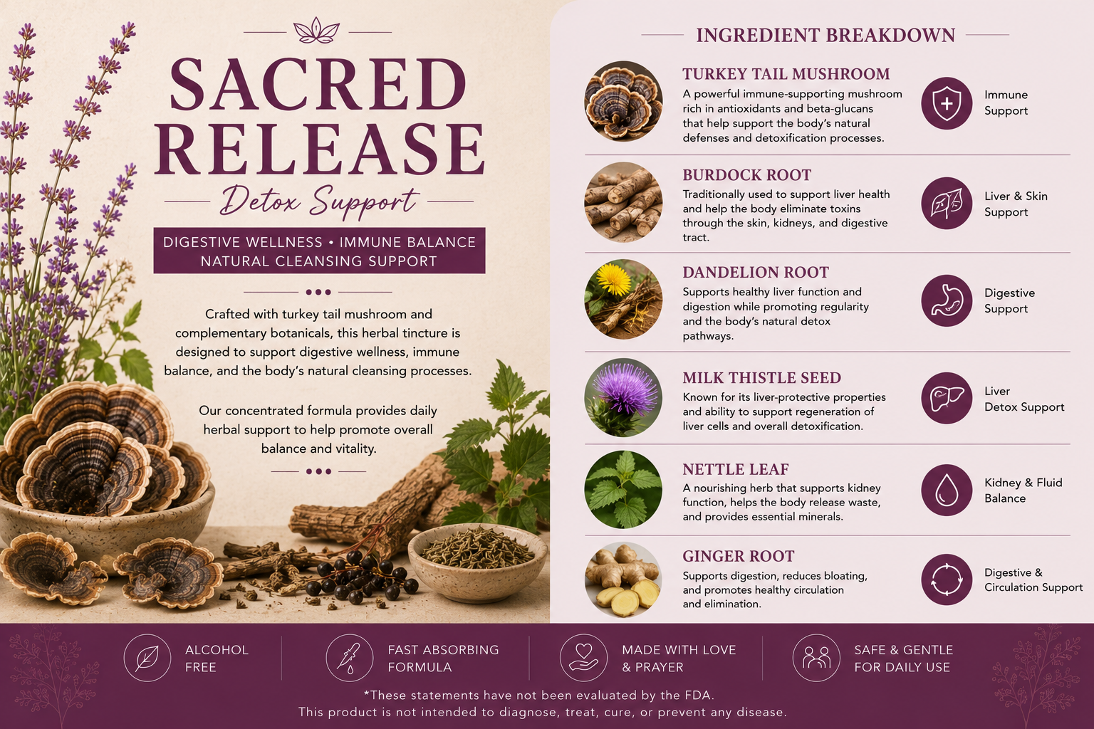 Sacred Release - detox